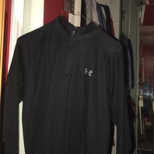 Under armour quarter zip jacket, size small